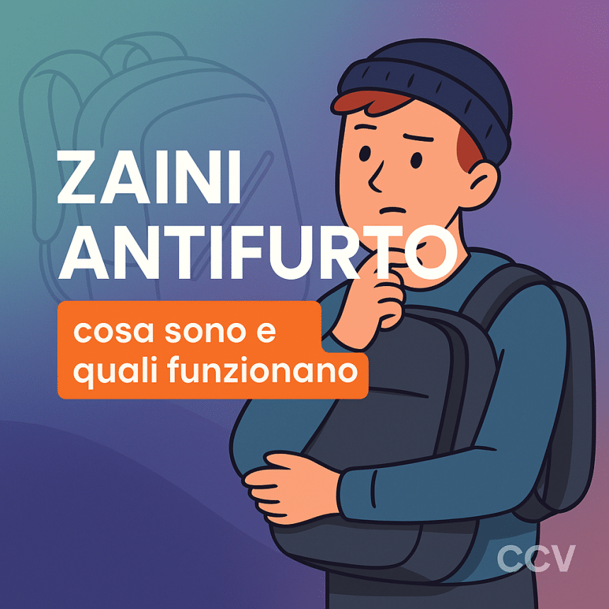 Zaini antifurto per scuola e viaggio cosa sono, come funzionano e quali scegliere i migliori