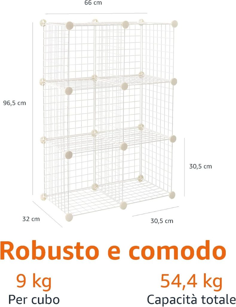 scaffali impilabili