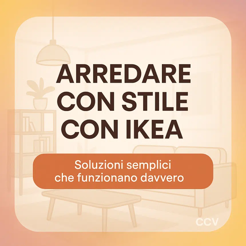 ikea arredare stile