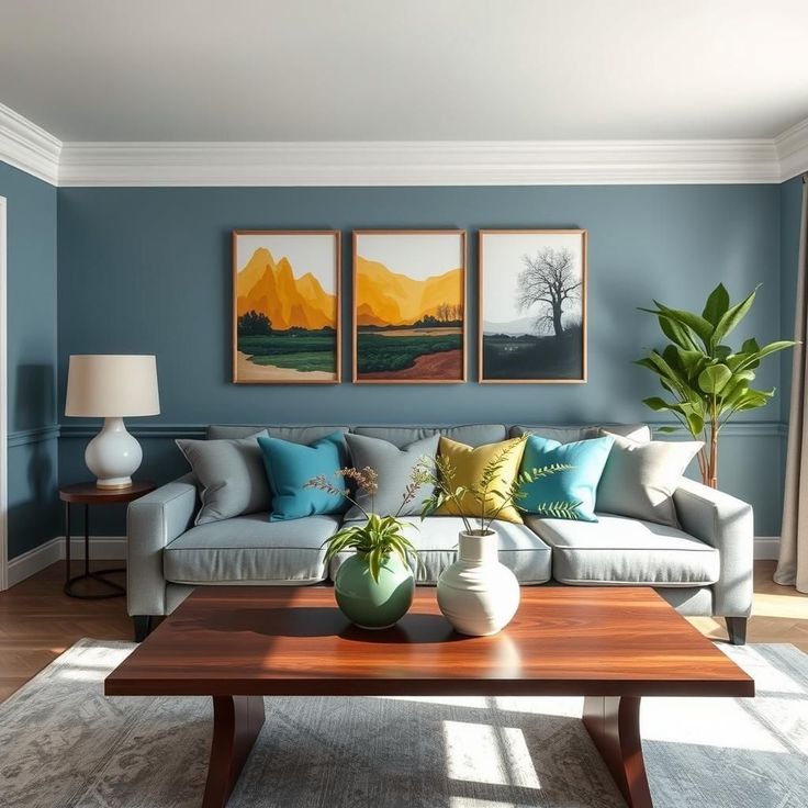 Guida al colore delle pareti in soggiorno_ 7 idee per trasformare il tuo spazio con stile - Casa Sogno