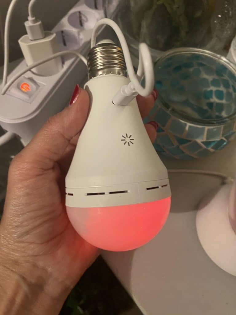 lampadina usb