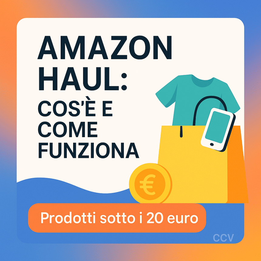 Amazon Haul come funziona lo shop dei prezzi da urlo di Amazon